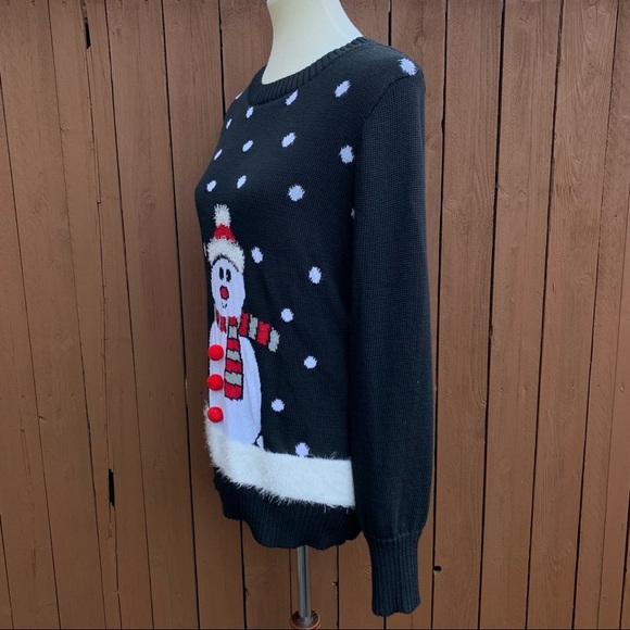Mesh & Lace | NWT Size Small Snowman Ugly Christmas Sweater - Picture 12 of 16